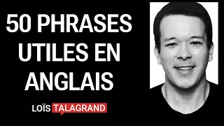 50 Phrases Utiles En Anglais Avec Prononciation [upl. by Ottinger]