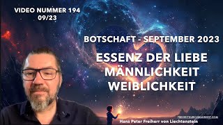 194 Botschaft September 23  Gott  Liebe [upl. by Euqinot]