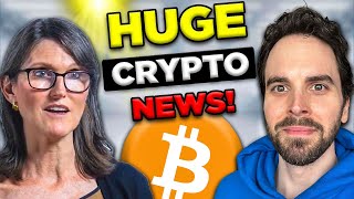 Cathie Wood Bitcoin amp Ethereum Are About To Go Wild  Crypto News [upl. by Iznekcam]