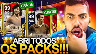 BUG DO GULLIT 99 ðŸ˜± ABRI TODOS OS PACKS DA EUROCOPA ðŸ¤¯ðŸ”¥  GANHEI 20 CARTAS DA EURO NO FC MOBILE 24 [upl. by Merth]