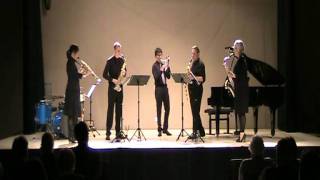 TicoTico Saxophone Quartet amp Drums [upl. by Hamrah]