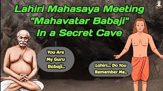 Lahiri Mahasaya Meeting Mahavatar Babaji In a Secret Cave  Monk amp Miracle [upl. by Kora]