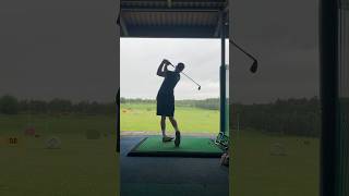 Does anyone else Twirl their club at the range 👀😂 golf drivingrange [upl. by Dacie]