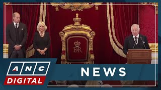 WATCH Charles III Proclaimed King in Accession Ceremony  ANC [upl. by Horne138]