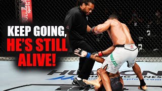 10 TERRIBLE Referee Calls By Herb Dean In The UFC [upl. by Ttirb]