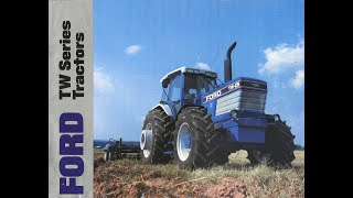 Ford TW Series Tractor Brochure from the 1980s TW5 TW15 TW25 TW35 [upl. by Ihcur]