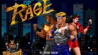 Streets Of Rage Прохождение Sega Rus [upl. by Yrol]