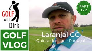 Fast Greens and 3 Putts 12 on Stimpmeter  Part 1  PGA Pro Golf Vlog  Laranjal GC  Portugal [upl. by Jud]