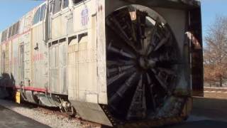 3000 HP Union Pacific Rotary Snow Plow  Heaviest Ever Made  16 Cylinder [upl. by Amocat]