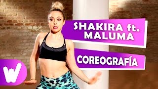 Shakira ft Maluma – Chantaje  Coreografía paso a paso [upl. by Auqinal]