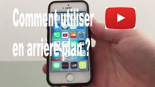 COMMENT UTILISER YOUTUBE EN ARRIEREPLAN SUR IPHONE [upl. by Gladis946]