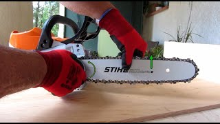 🌳 Tronçonneuse à batterie STIHL MSA220 présentation et montage [upl. by Aidnyl11]