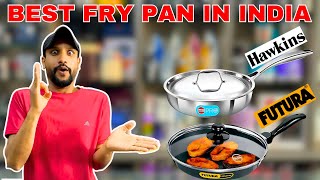 Best Fry Pan In Hawkins amp Futura  Hawkins Pro Triply Stainless Steel Fry Pan  Futura HA Fry Pan [upl. by Elleiram474]