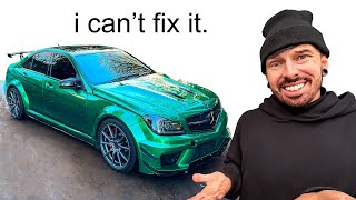 MY MERCEDES C63 IS BROKEN [upl. by Brandi]