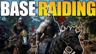 Raiding An ENEMY Base  Myth Of Empires Gameplay [upl. by Nevanod]