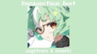 Rambunctious Beet nightcore amp reverb [upl. by Maillij555]