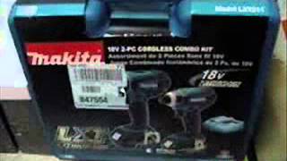 makitalxt211cordless drill 18Volt Compact LithiumIon Cordless 2Piece Combo Kit [upl. by Wyler]