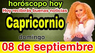 horoscopo de hoy Capricornio  Horóscopo Diario  Capricornio  08 de septiembre de 2024 [upl. by Asiul]