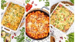 3 Baked Pasta Recipes  Easy Fall Dinner Ideas [upl. by Annie769]