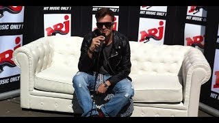 David Carreira  Interview au NRJ Music Tour  Bruxelles [upl. by Klina]