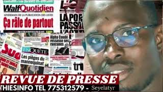 REVUE DE PRESSE DU SENEGAL REVUE DE PRESSE AUJOURDHUI 12 04 2024 [upl. by Conlee578]