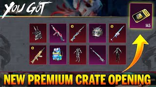 😍NEW PREMIUM CRATE OPENING  BGMI amp PUBG  FREE UPGRADE MINI14 SCAM 😭 ParasOfficialYT [upl. by Enilekaj]