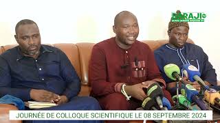 🔴quotJournée DE COLLOQUE SCIENTIFIQUE LE 08 SEPTEMBRE 2024 [upl. by Delanty]