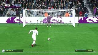 EA SPORTS FC 24  Tottenham vs Man City  Penalty Shootout [upl. by Yanel]