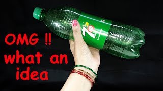 Empty plastic bottle craft idea  best out of waste  plastic bottle reuse idea  best diy [upl. by Eba396]