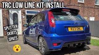 How to fit the TRC Low Line Kit  Fiesta MK6 ST [upl. by Kendy]