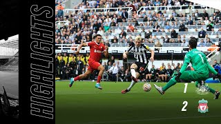 Newcastle United 1 Liverpool 2  Premier League Highlights [upl. by Bouldon]