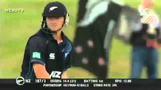 Corey Anderson 100 from 36 Balls  Fastest ODI Hundred in Cricket History [upl. by Neirbo218]