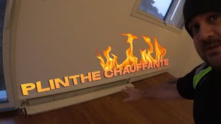 12 🔥 Pose PLINTHE CHAUFFANTE ou Chauffage par plinthe découverte du system ECOMATIC [upl. by Argile291]