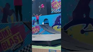 Bike Trick Backflip Over A Standing Person [upl. by Saenihp]