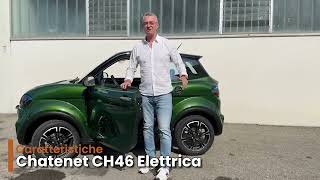 NUOVA CHATENET CH46 ELETTRICA  MINICAR [upl. by Llertnahs121]