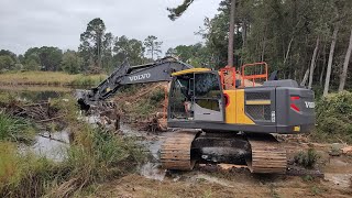 9 Acre Pond Rehab Draining The Huge Beaver Lake [upl. by Heindrick994]