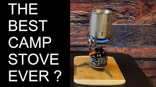 THE BEST CAMP STOVE EVER Solo Camping Camp Cooking ASMR GSI [upl. by Aryajay763]