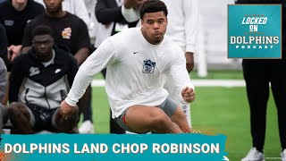 Miami Dolphins Draft Chop Robinson With 21st Pick In 2024 NFL Draft [upl. by Penoyer]