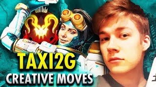 Best of Taxi2g  The Most Creative Movement Player  Apex Legends Montage [upl. by Acissehc]