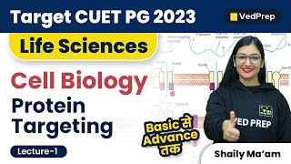 Protein Targeting  Cell Biology  CUET PG 2023 Life Sciences  VedPrep Biology Academy [upl. by Anerul]