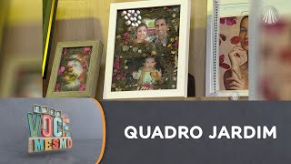 Faça um lindo portaretrato ou quadro jardim para as suas fotos [upl. by Nanfa]