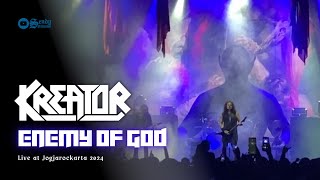 KREATOR  Enemy of God Live at Jogjarockarta 2024 HD [upl. by Ajuna]