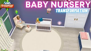 The Sims Freeplay Setting Up Baby Nursery 👩🏼‍🍼 [upl. by Eekram33]