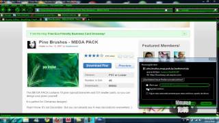 Como descargar pinceles para photoshop [upl. by Iturk761]