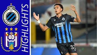 Club Brugge KV  Anderlecht 31 Highlights  20232024 [upl. by Onailimixam]