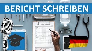 Einen Bericht schreiben│LernenLeicht [upl. by Wetzell]