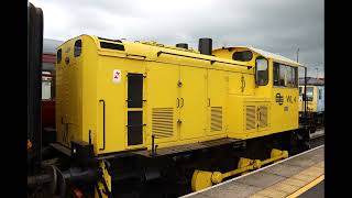 Wensleydale Railway in Leeming Bar Station  Northallerton GBR [upl. by Yelsel]