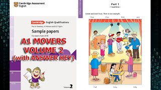 Listening SAMPLE TEST 2 Volume 2  A1 Movers SAMPLE PAPERS for revised exam from 2018 [upl. by Neall249]