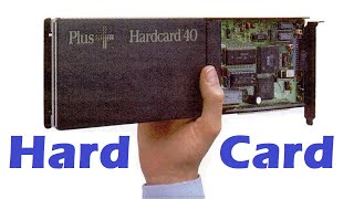 Give your floppy PC a Hardcard in 10 minutes  1986 Plus Hardcard 20 [upl. by Natehc329]