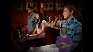 Dionne Thomas  BSL translation of Judge Judy ITV [upl. by Adore]